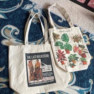 Cavalier& co canvas tote bags. 2 tote bags